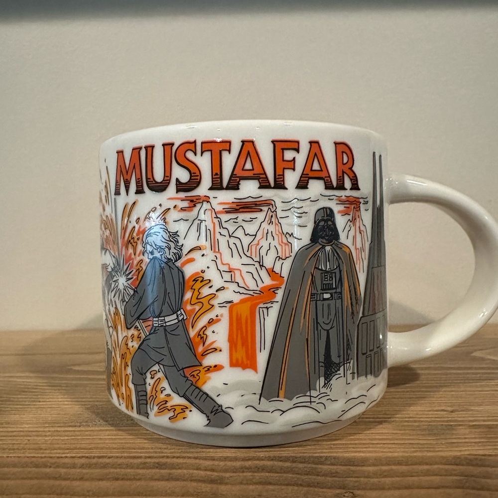 Starbucks Been There Series Star Wars Mug - Mustafar